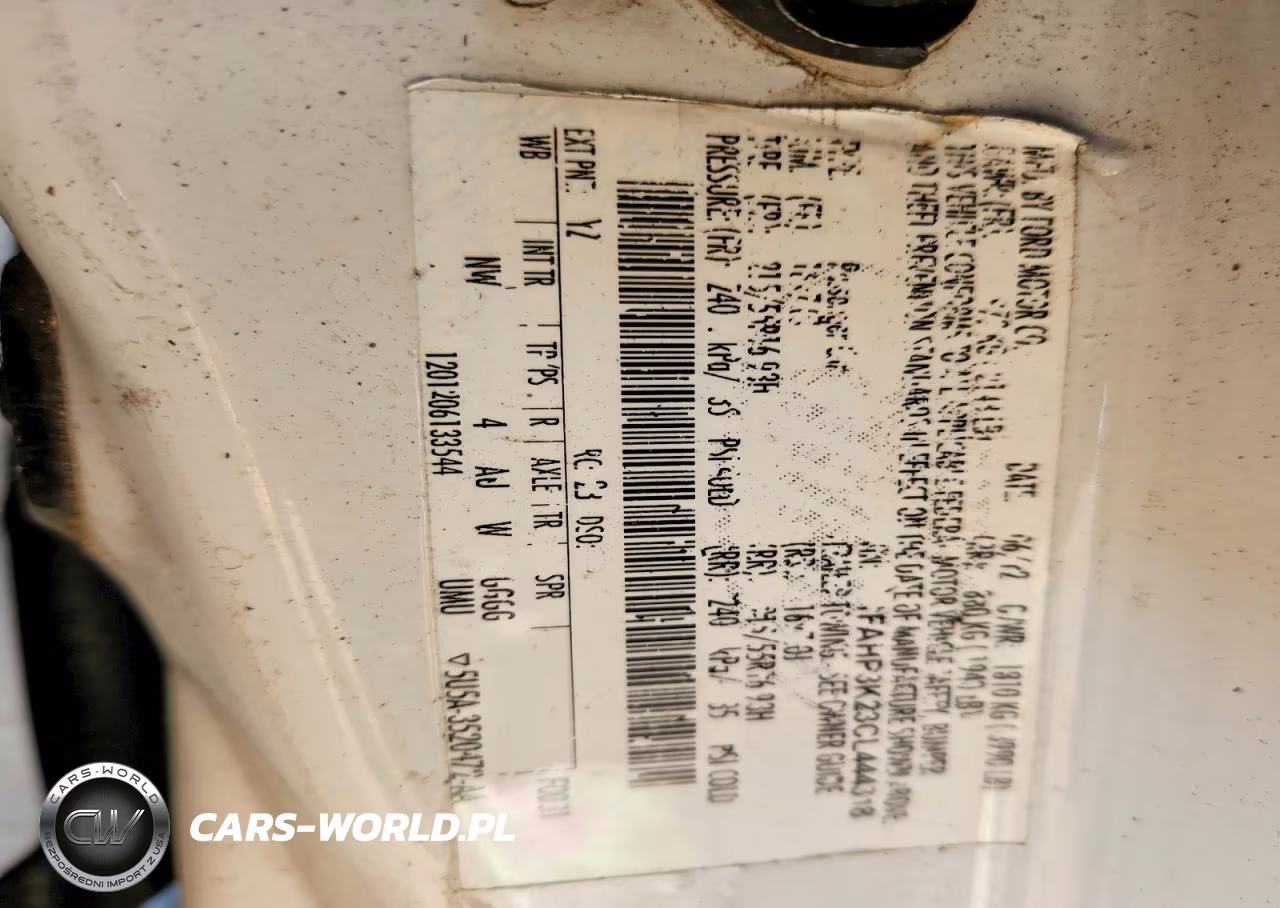 2012 Ford Focus Se VIN:1FAHP3K23CL444318 - 12