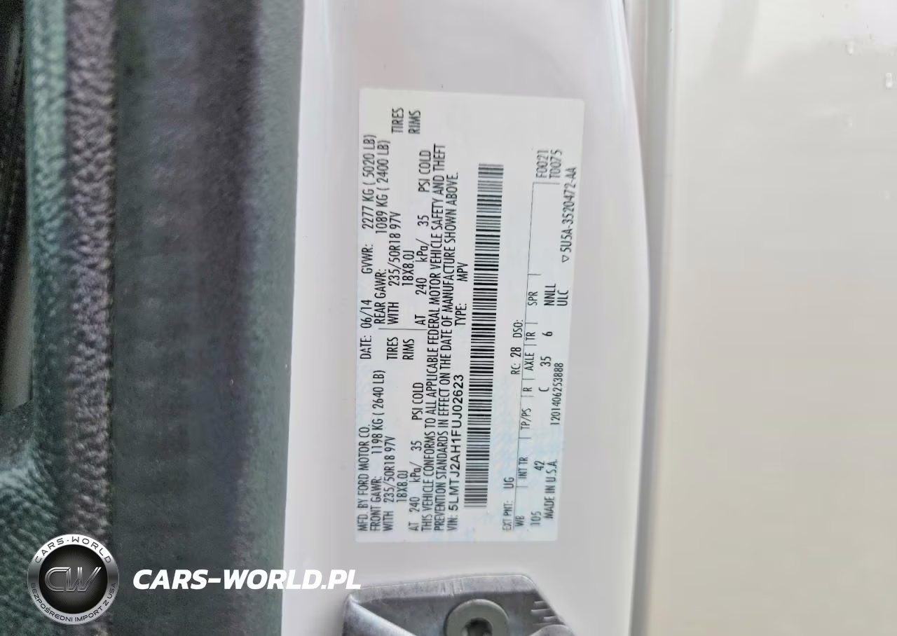 2015 Lincoln Mkc VIN:5LMTJ2AH1FUJ02623 - 13