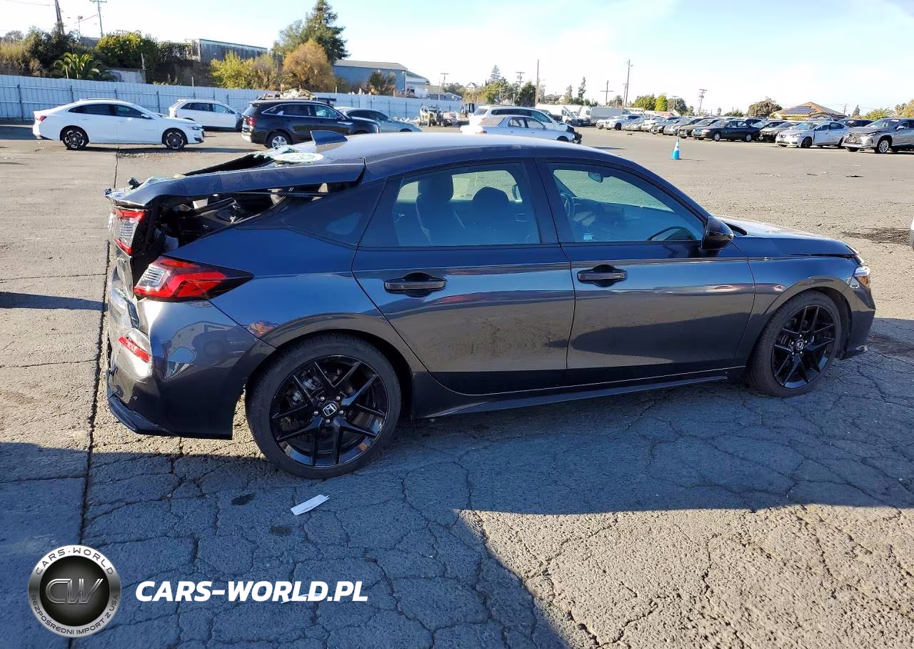 2025 Honda Civic Sport VIN:19XFL2H88SE028923 - 3