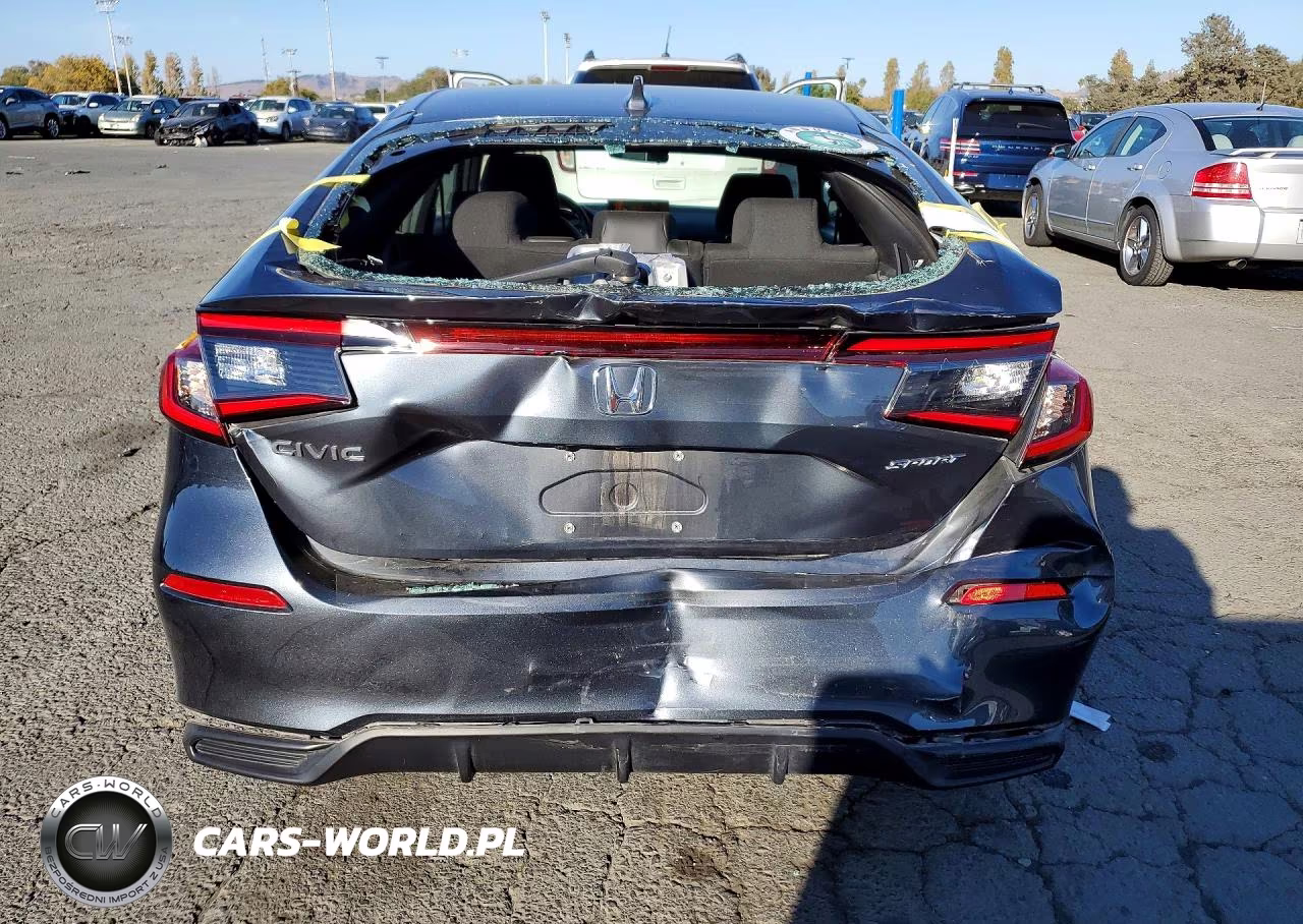 2025 Honda Civic Sport VIN:19XFL2H88SE028923 - 6