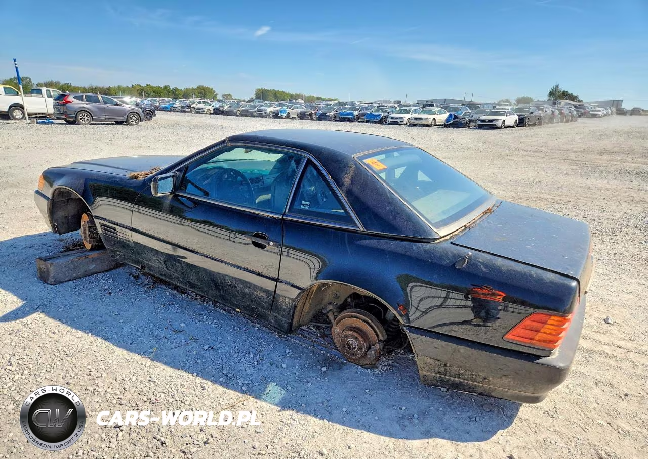 1993 Mercedes-Benz 500 Sl VIN:WDBFA67E5PF072779 - 2