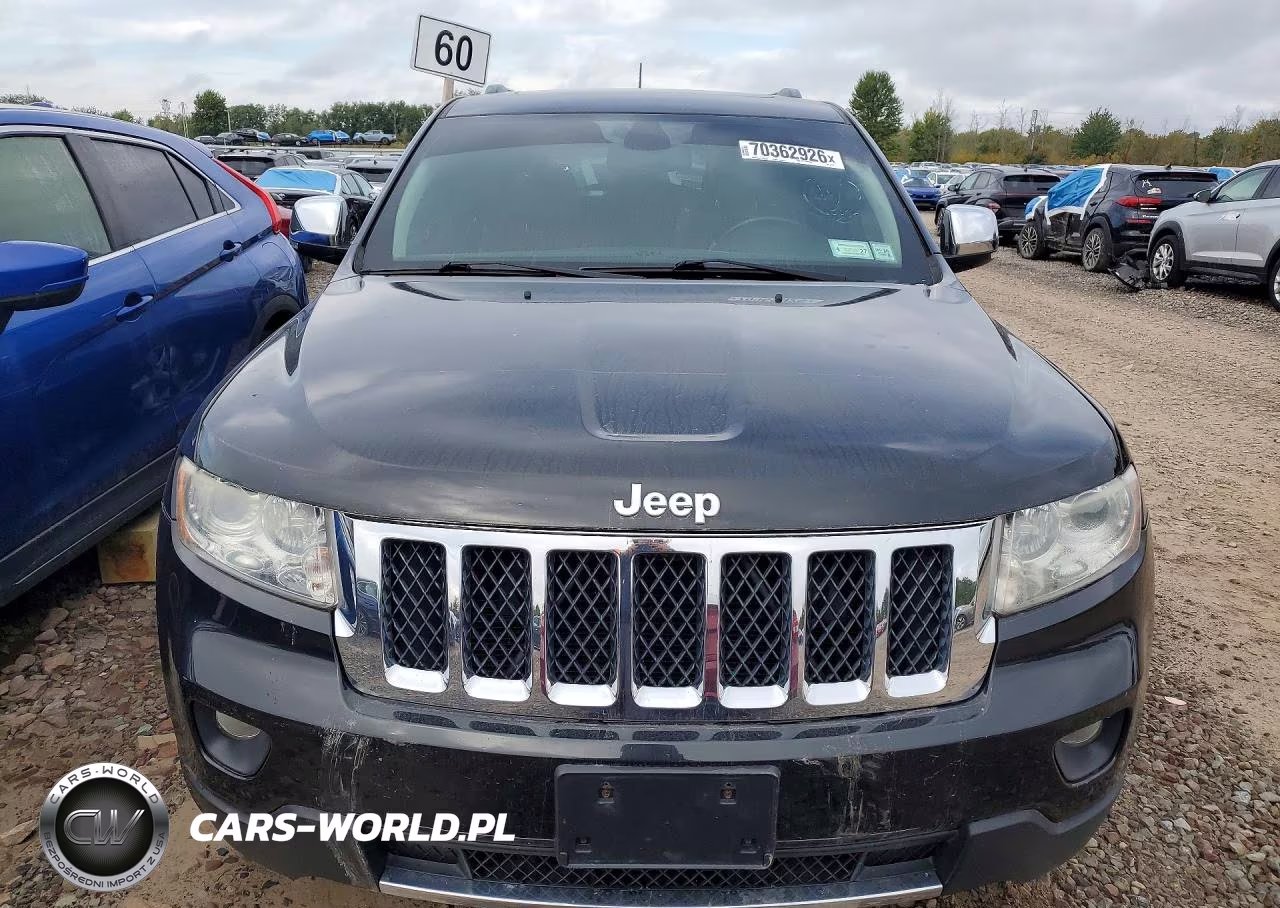 2013 Jeep Grand Cherokee Overland VIN:1C4RJFCT5DC587765 - 5