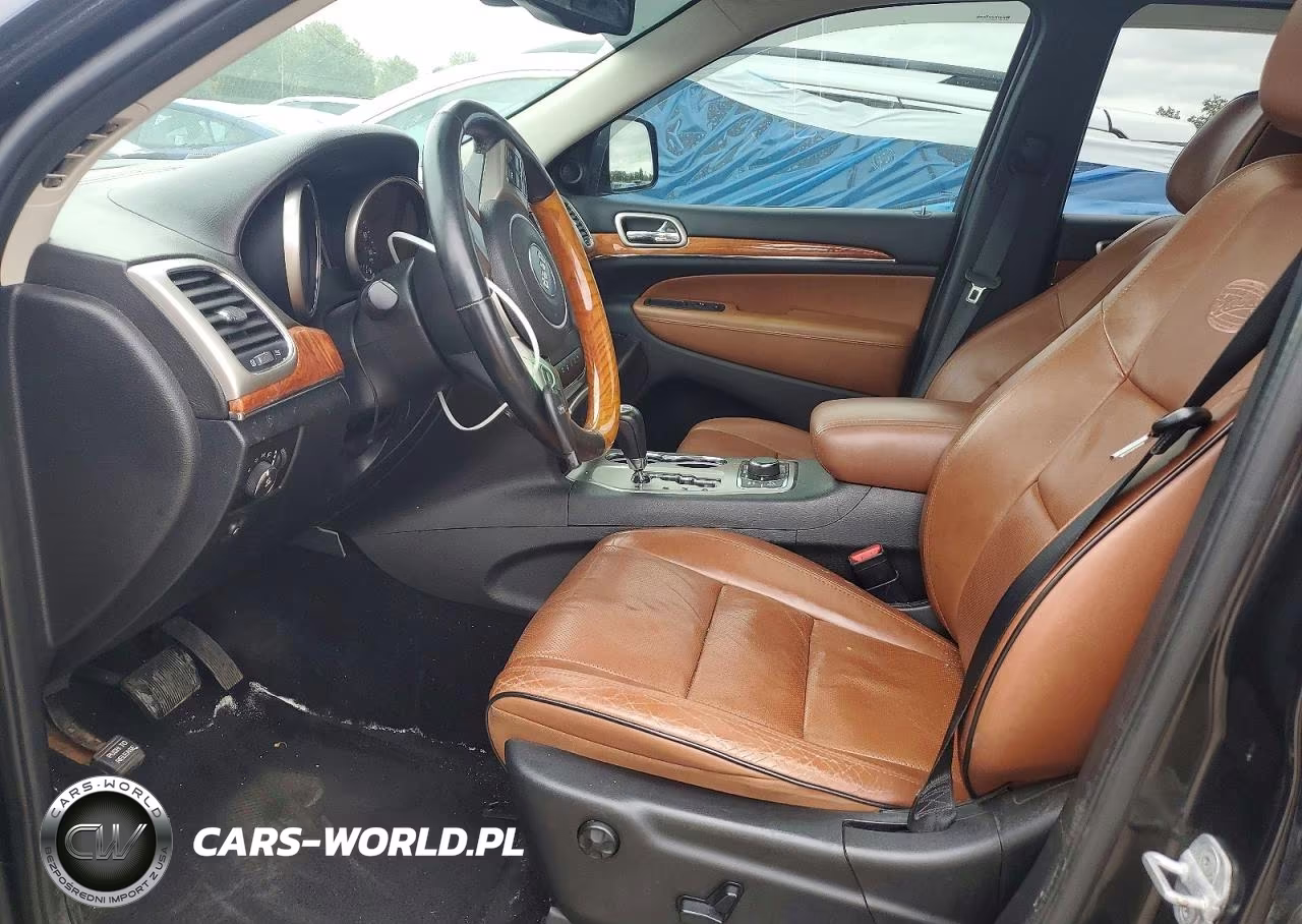 2013 Jeep Grand Cherokee Overland VIN:1C4RJFCT5DC587765 - 7