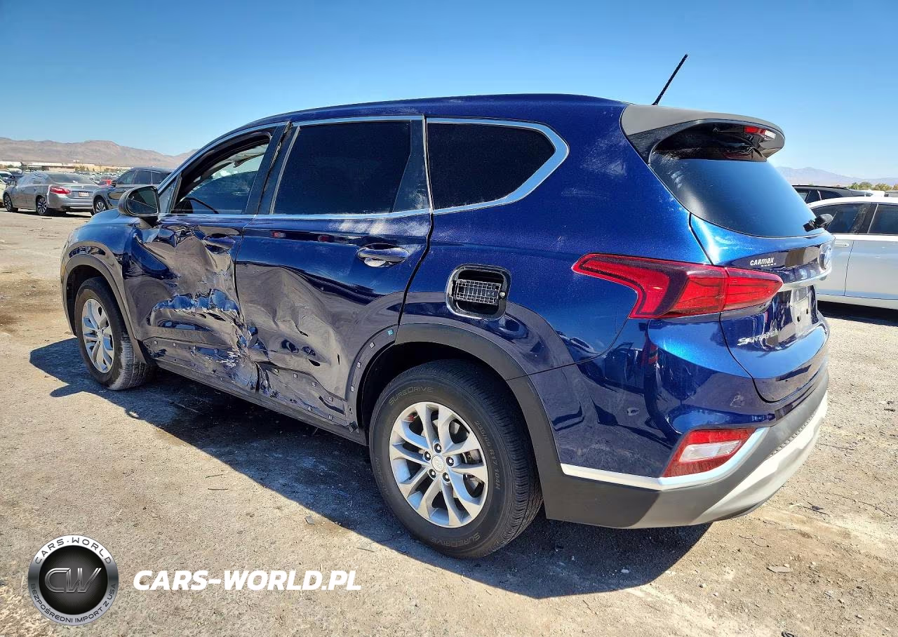 2019 Hyundai Santa Fe Se VIN:5NMS23AD7KH104073 - 2