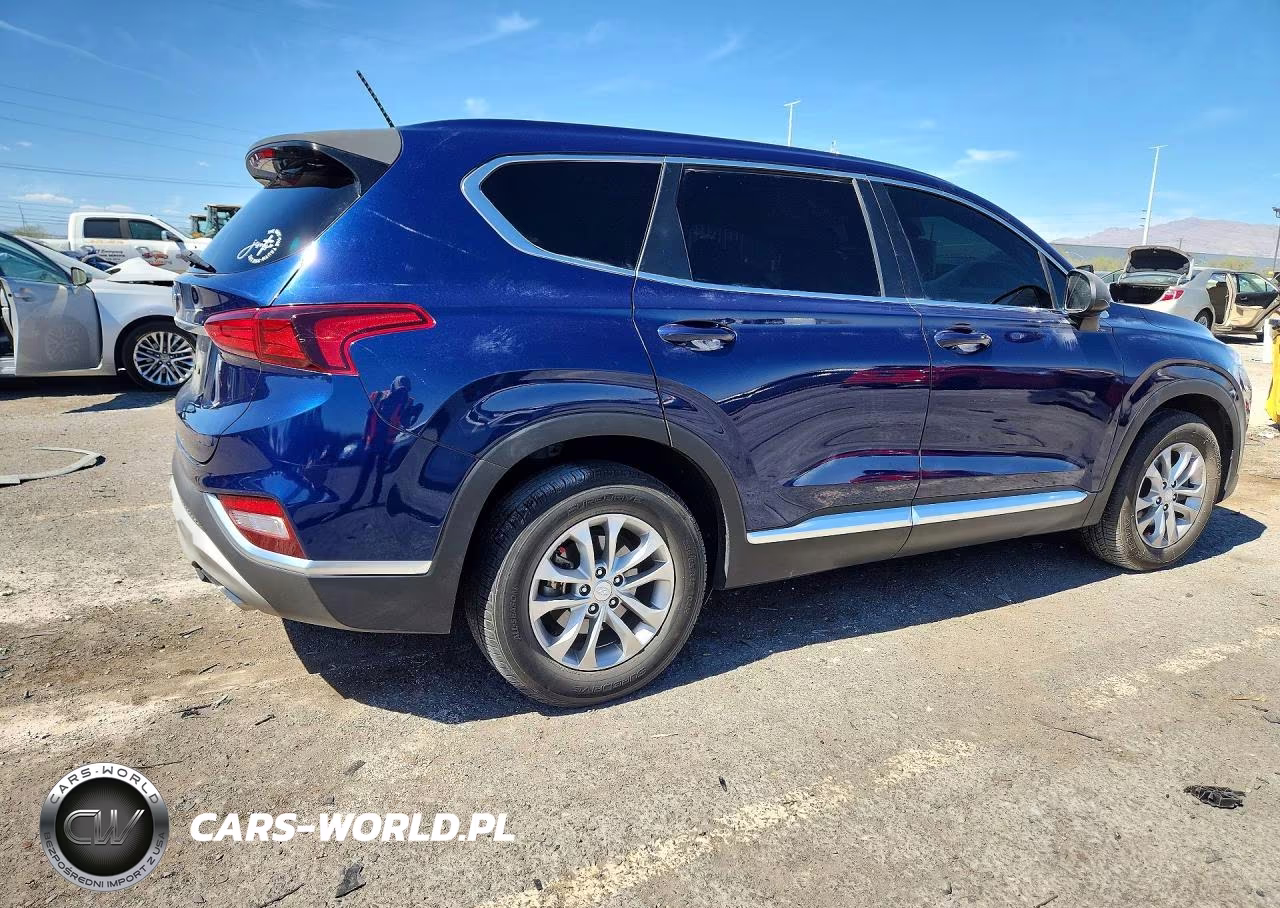 2019 Hyundai Santa Fe Se VIN:5NMS23AD7KH104073 - 3