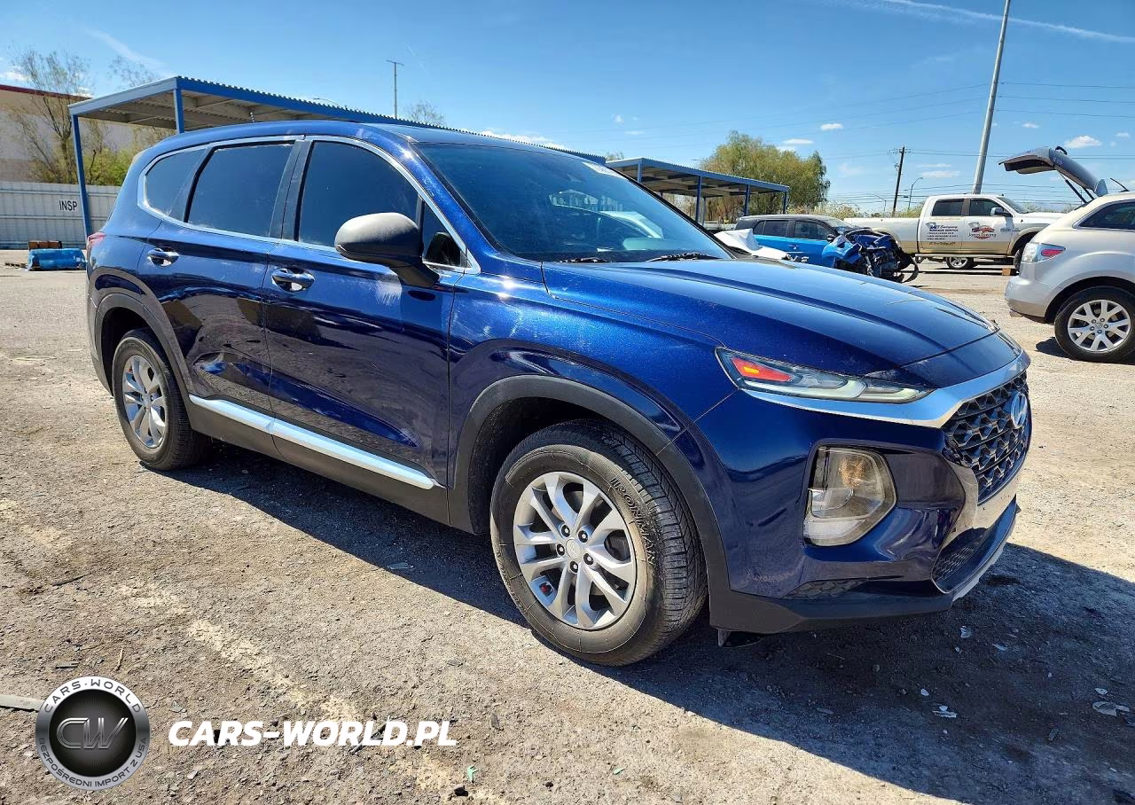 2019 Hyundai Santa Fe Se VIN:5NMS23AD7KH104073 - 4