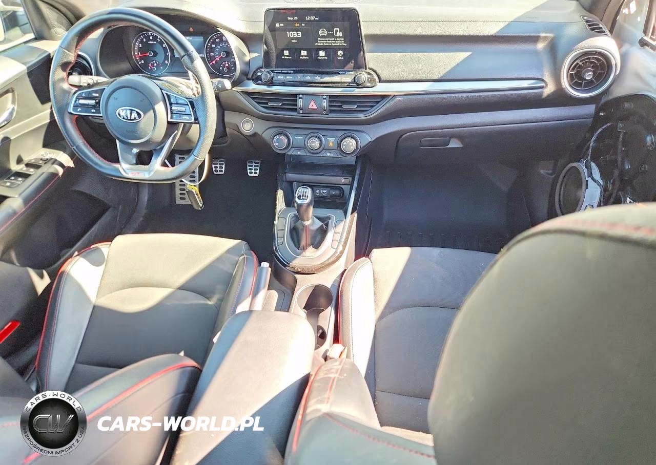 2021 Kia Forte Gt VIN:3KPF44AC1ME409362 - 8