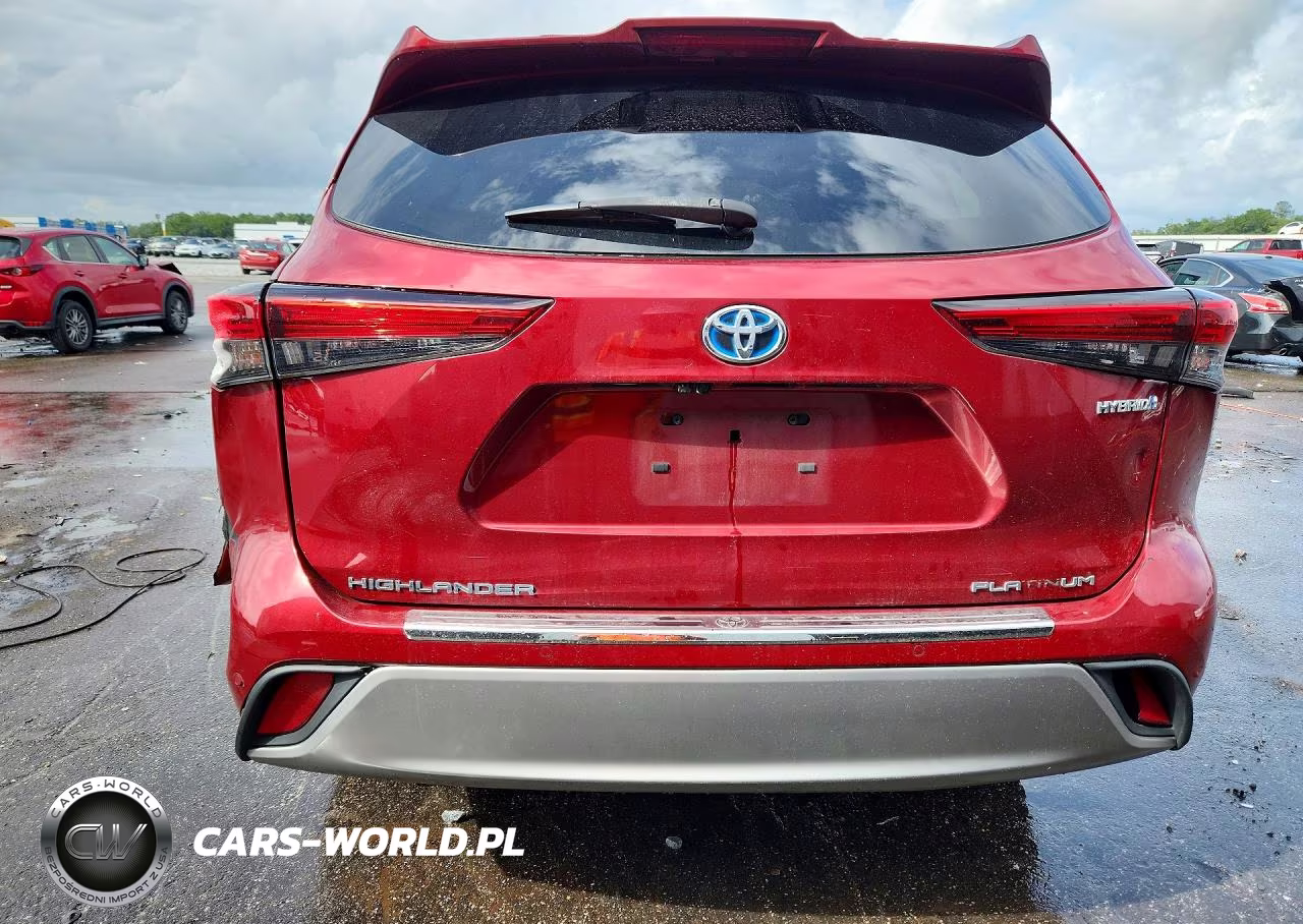 2022 Toyota Highlander Hybrid Platinum VIN:5TDFARAHXNS012645 - 6
