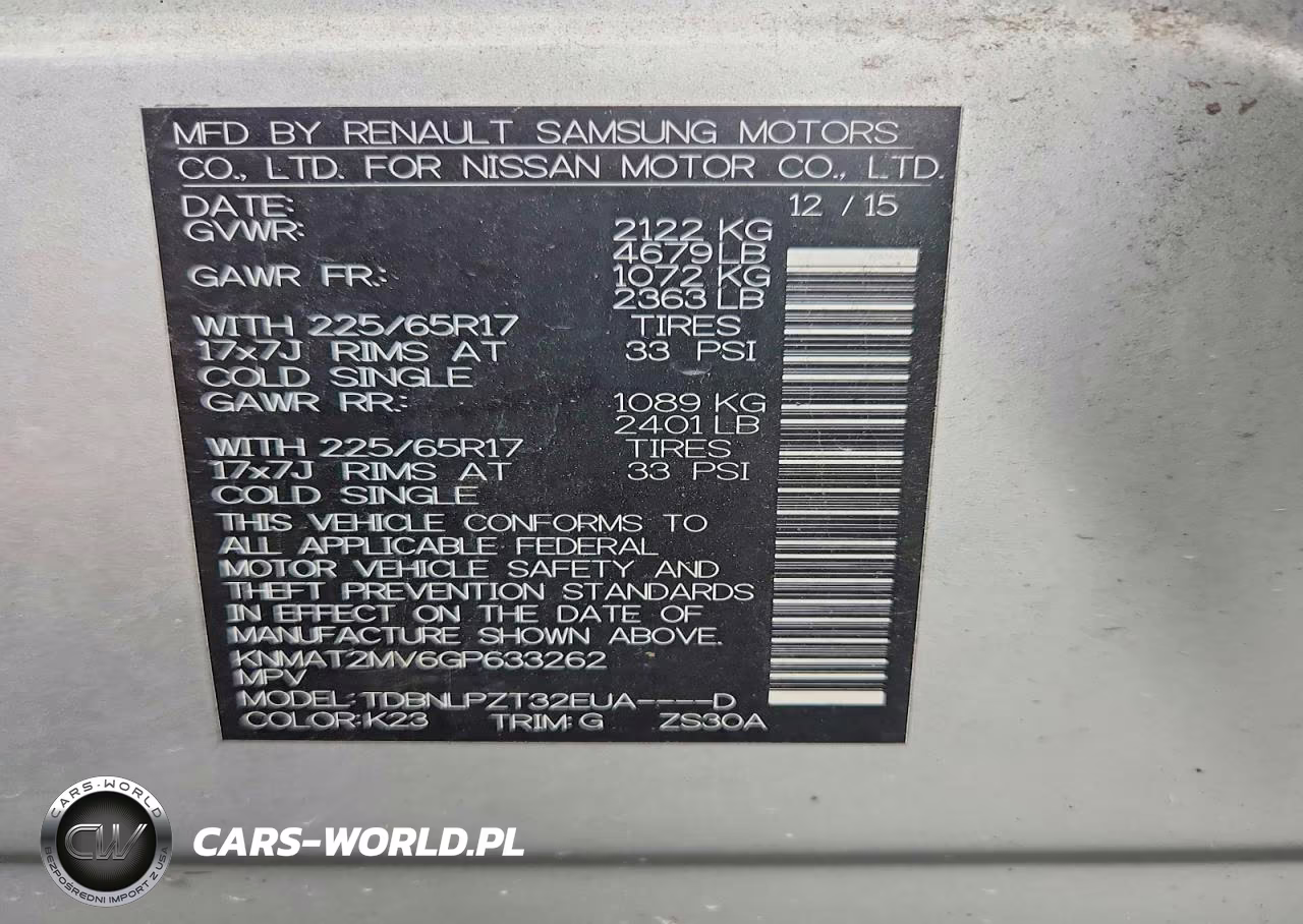 2016 Nissan Rogue S VIN:KNMAT2MV6GP633262 - 14