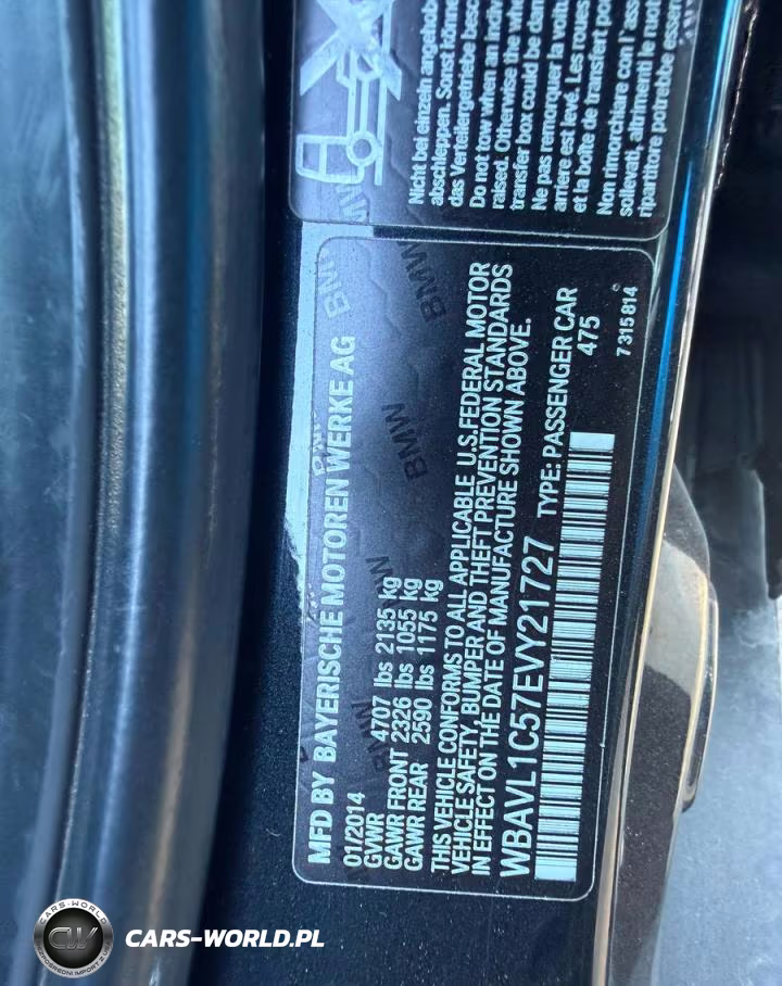 2014 BMW X1 xDrive2 VIN:WBAVL1C57EVY21727 - 10