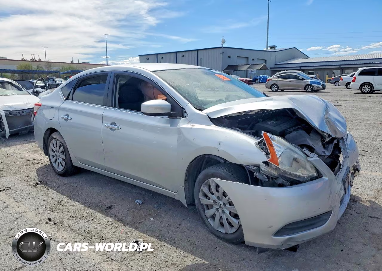 2015 Nissan Sentra S VIN:3N1AB7AP6FY219596 - 4