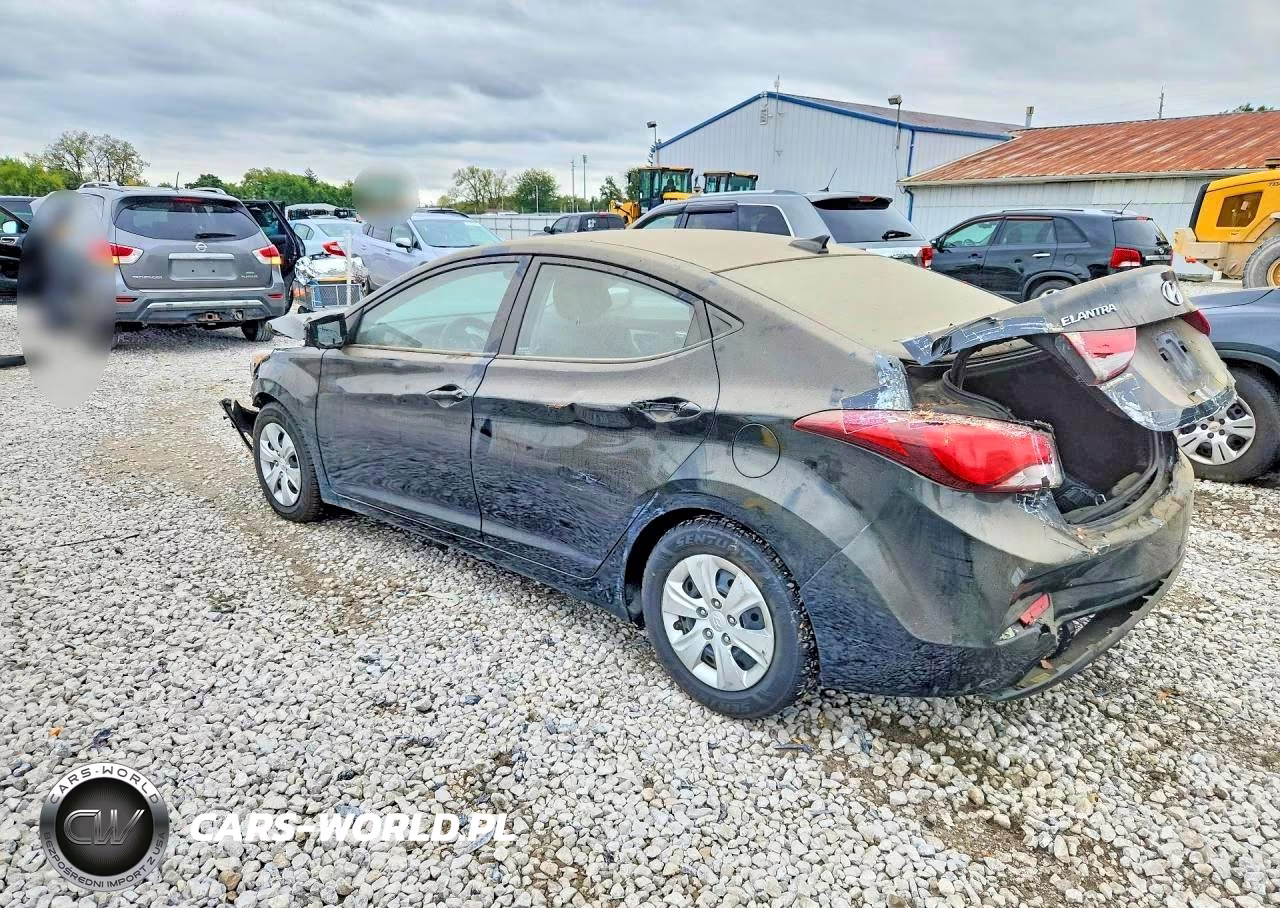 2016 Hyundai Elantra Se VIN:5NPDH4AE2GH719730 - 2