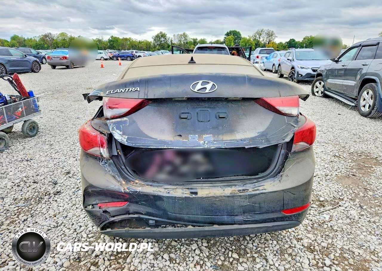 2016 Hyundai Elantra Se VIN:5NPDH4AE2GH719730 - 6