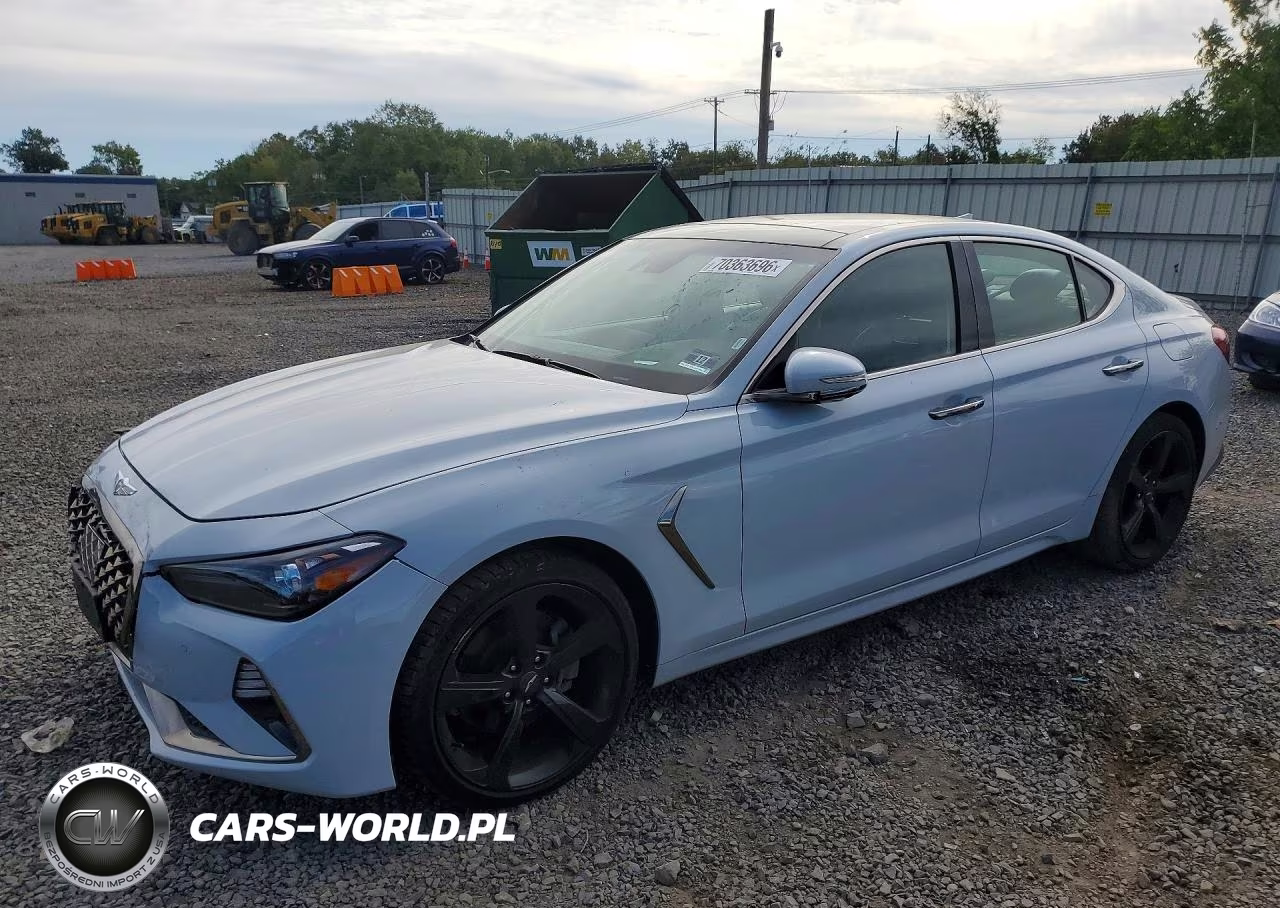2019 Genesis G70 2.0T Advanced VIN:KMTG44LA3KU033151 - 1