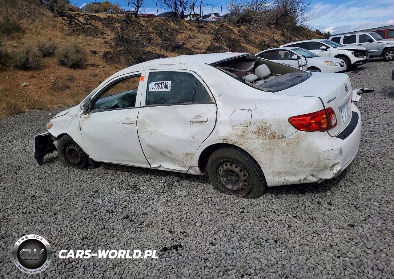 2009 Toyota Corolla Le VIN:JTDBL40E39J050756 - 2