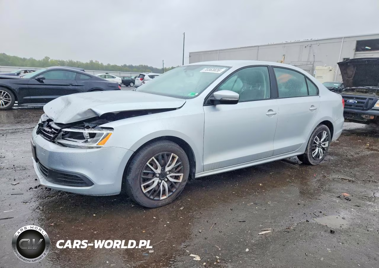 2012 Volkswagen Jetta Se VIN:3VWDX7AJ5CM347870 - 1