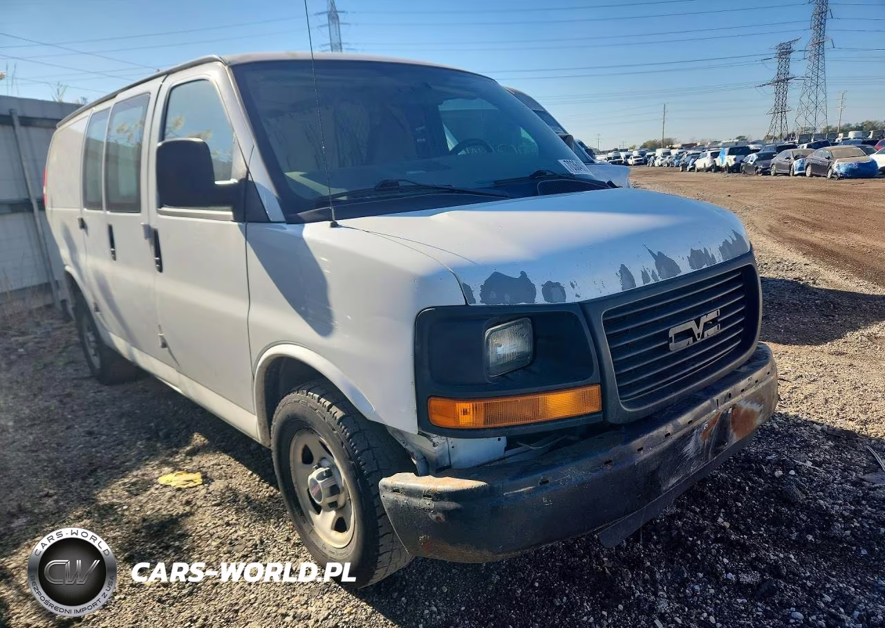 2005 GMC Savana G1500 Delivery Van VIN:1GTFG15X451102324 - 4