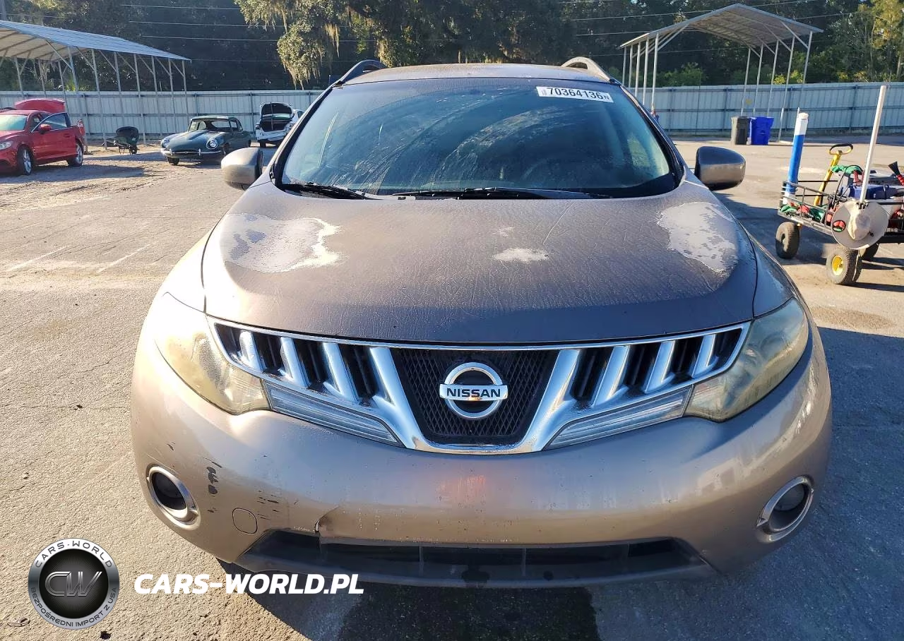 2009 Nissan Murano S VIN:JN8AZ18W79W201238 - 5