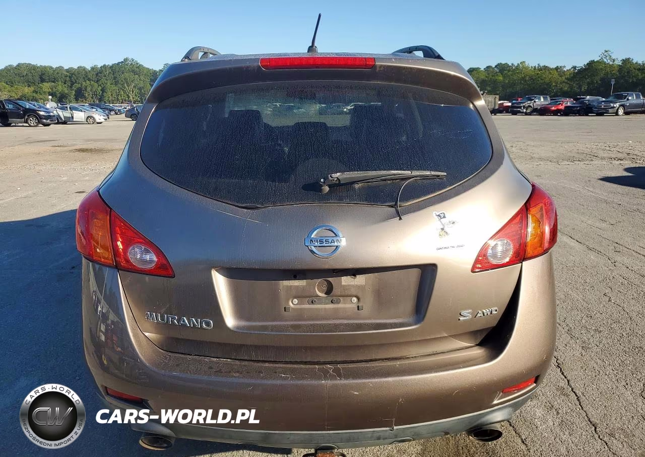 2009 Nissan Murano S VIN:JN8AZ18W79W201238 - 6