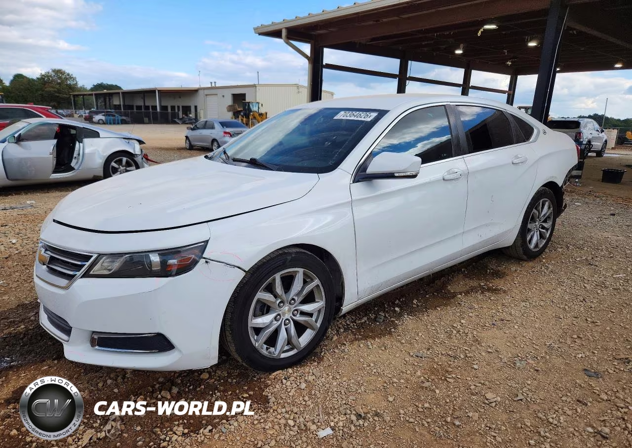 2016 Chevrolet Impala Lt VIN:2G1115S34G9123668 - 1