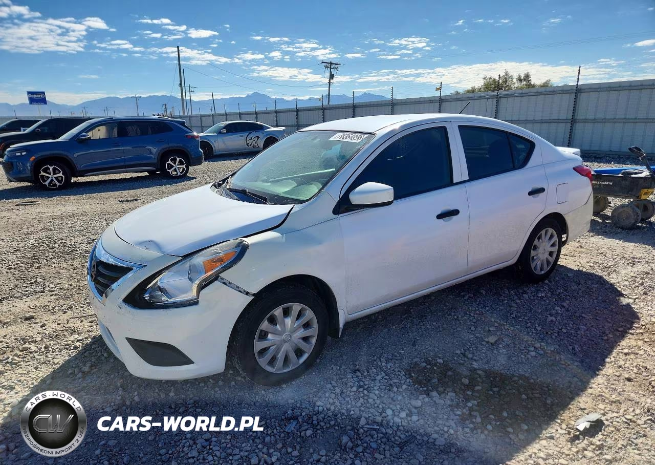 2016 Nissan Versa 1.6 S Plus VIN:3N1CN7AP0GL898411 - 1