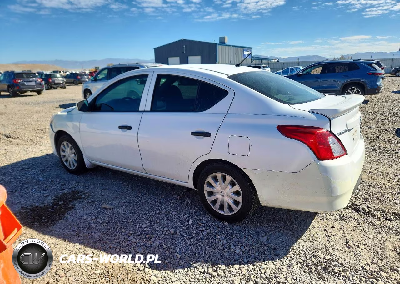 2016 Nissan Versa 1.6 S Plus VIN:3N1CN7AP0GL898411 - 2