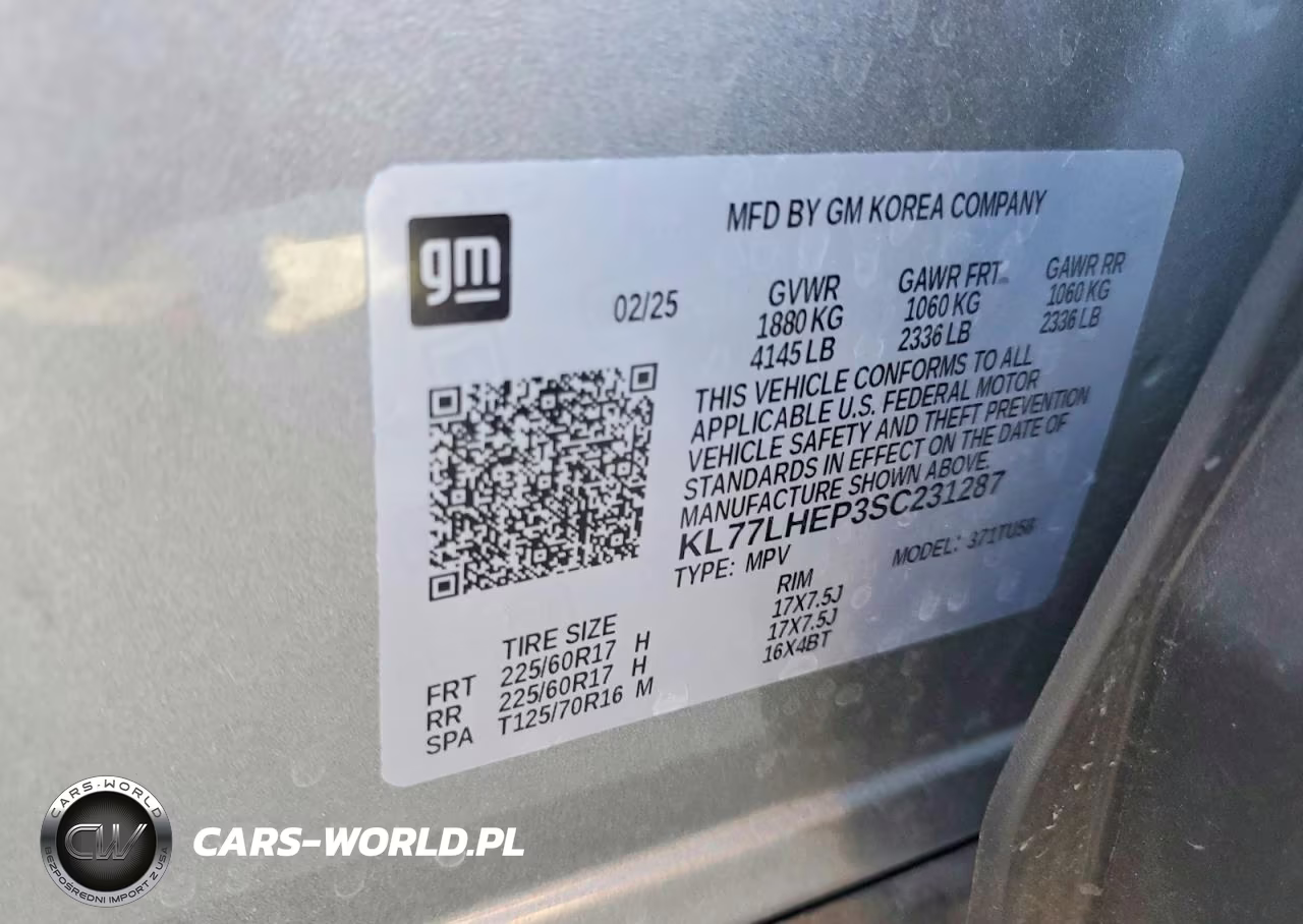 2025 Chevrolet Trax 1Lt VIN:KL77LHEP3SC231287 - 13
