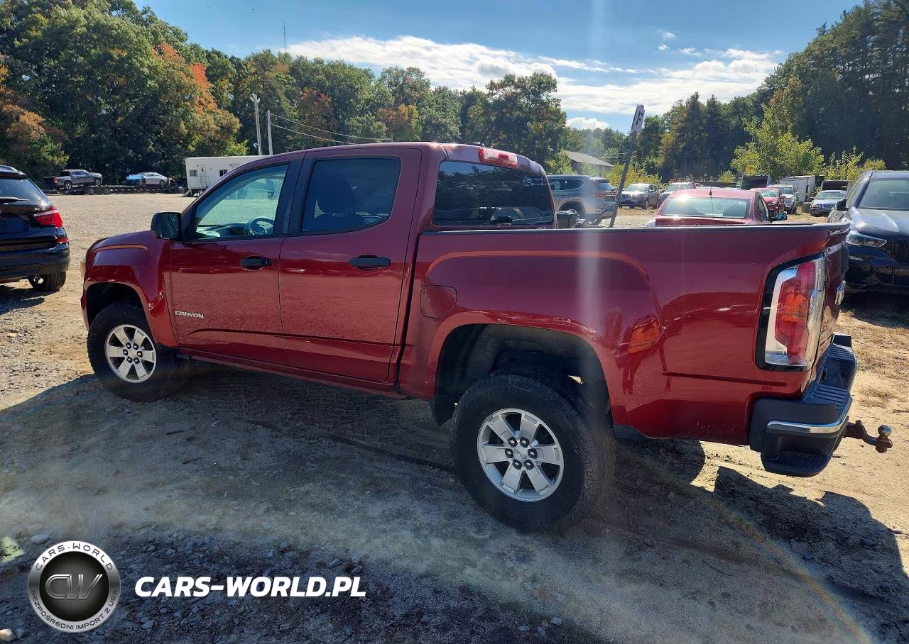 2016 GMC Canyon Work Truck VIN:1GTG5BEA3G1262256 - 2