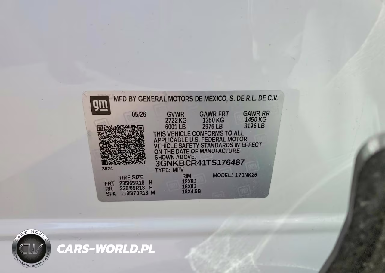 2026 Chevrolet Blazer 2Lt VIN:3GNKBCR41TS176487 - 12