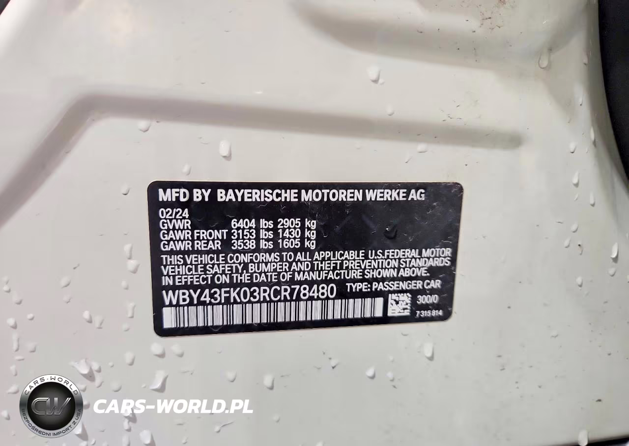 2024 BMW I5 M60 VIN:WBY43FK03RCR78480 - 12