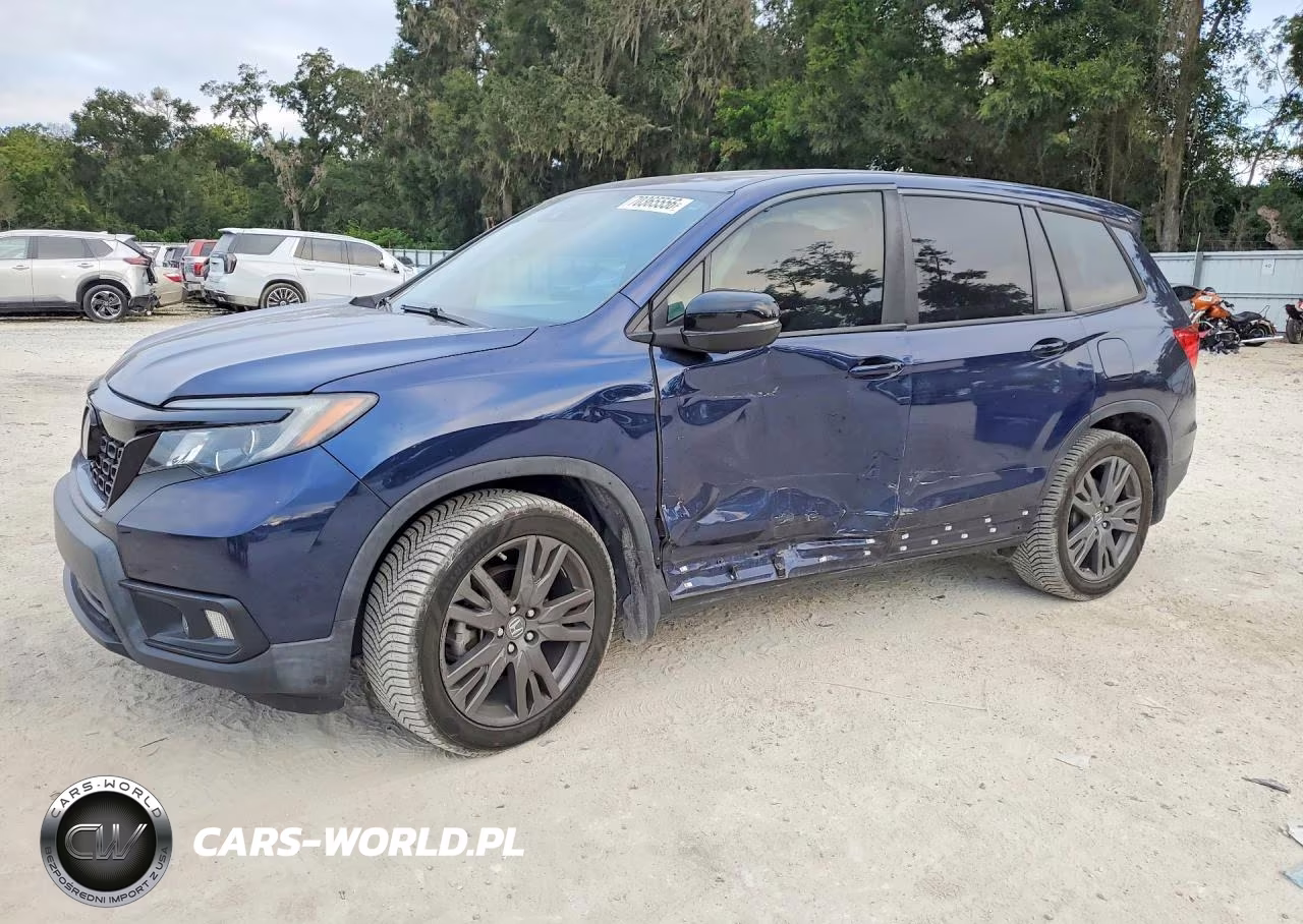 2021 Honda Passport Exl VIN:5FNYF7H58MB002578 - 1