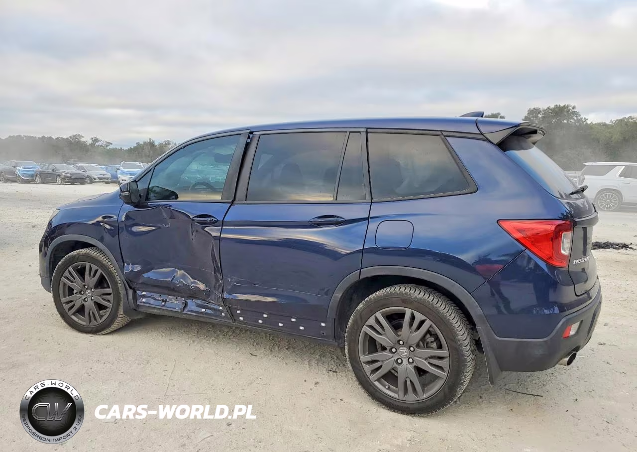 2021 Honda Passport Exl VIN:5FNYF7H58MB002578 - 2