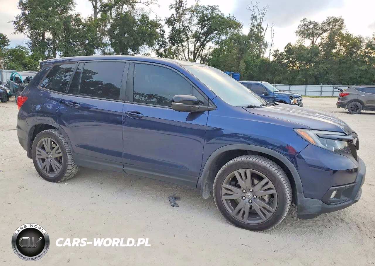 2021 Honda Passport Exl VIN:5FNYF7H58MB002578 - 4