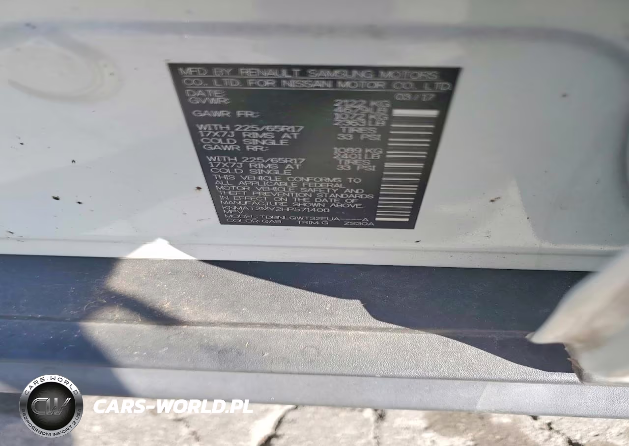 2017 Nissan Rogue Sv VIN:KNMAT2MV2HP571408 - 13