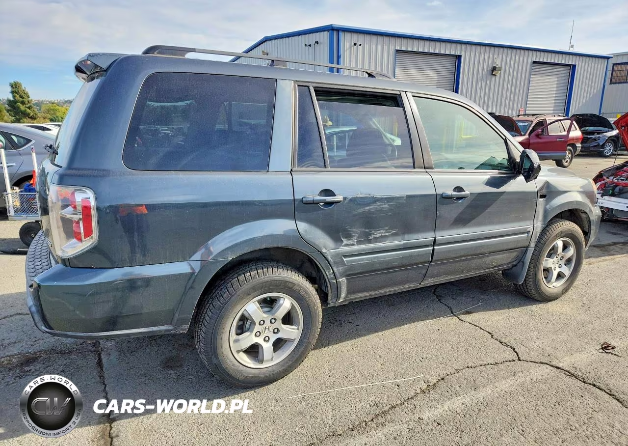 2006 Honda Pilot Ex VIN:2HKYF18676H531532 - 3