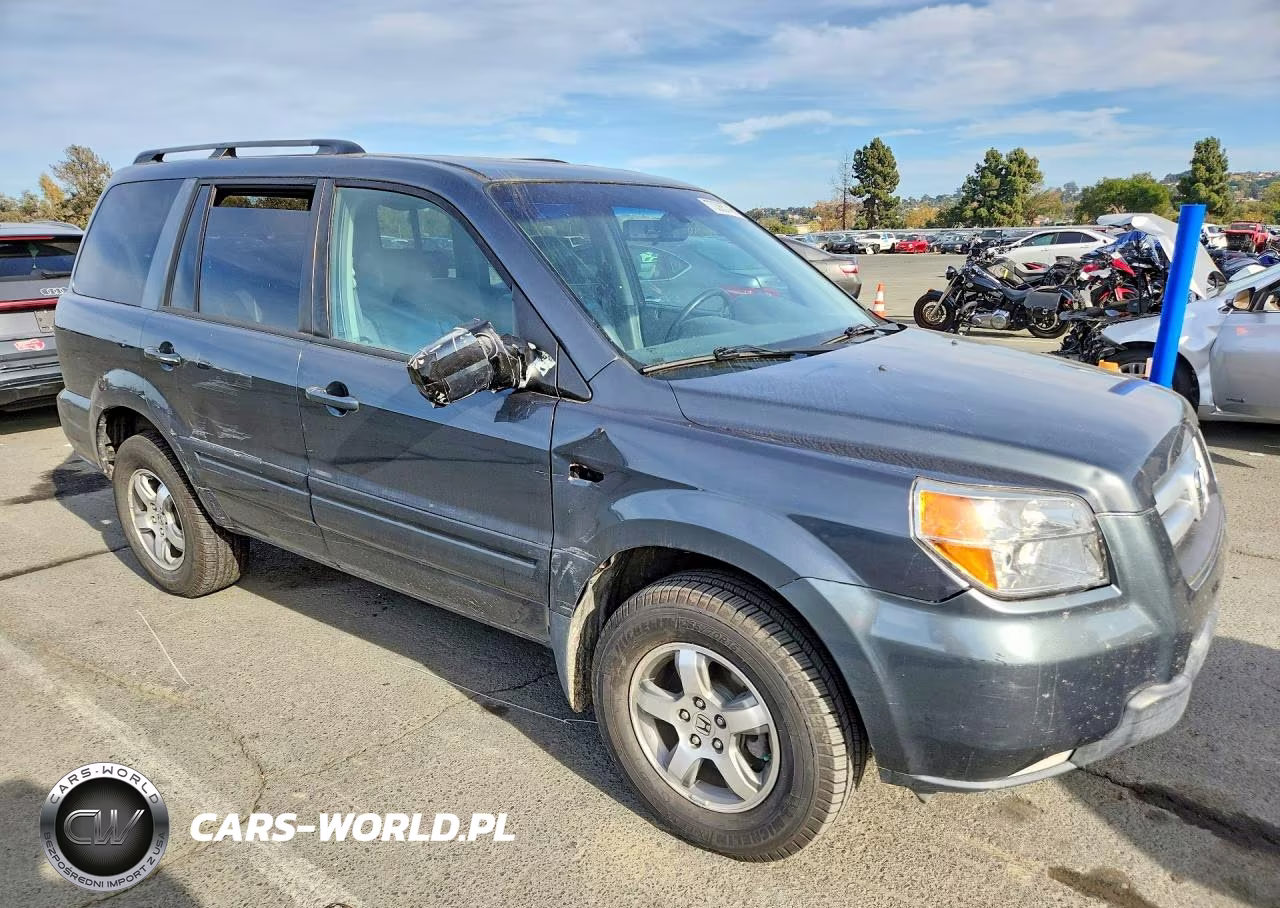 2006 Honda Pilot Ex VIN:2HKYF18676H531532 - 4