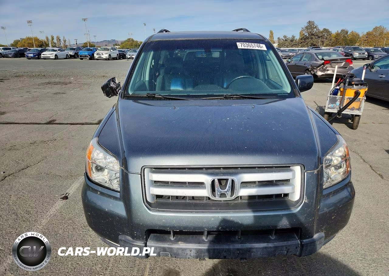 2006 Honda Pilot Ex VIN:2HKYF18676H531532 - 5