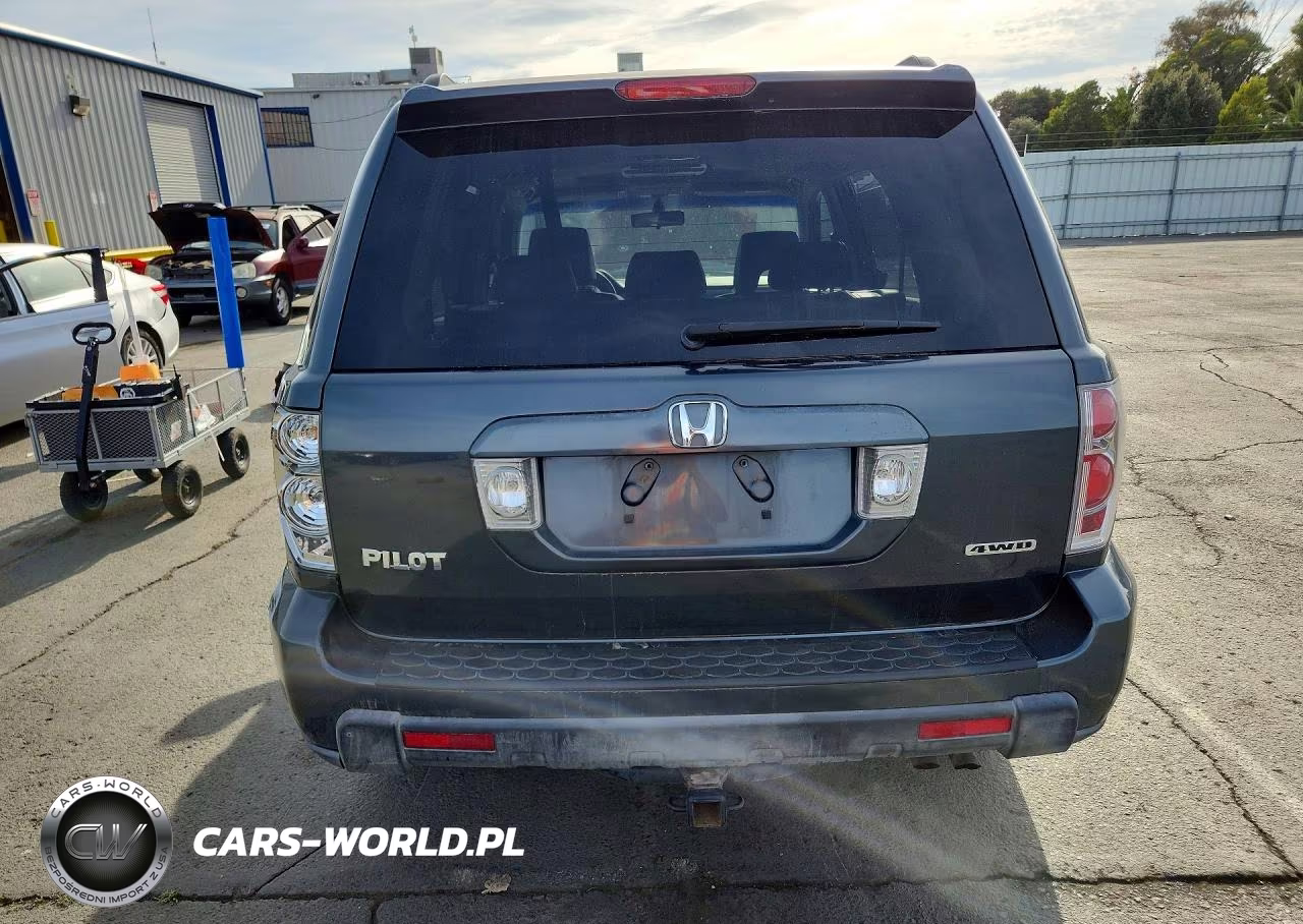 2006 Honda Pilot Ex VIN:2HKYF18676H531532 - 6