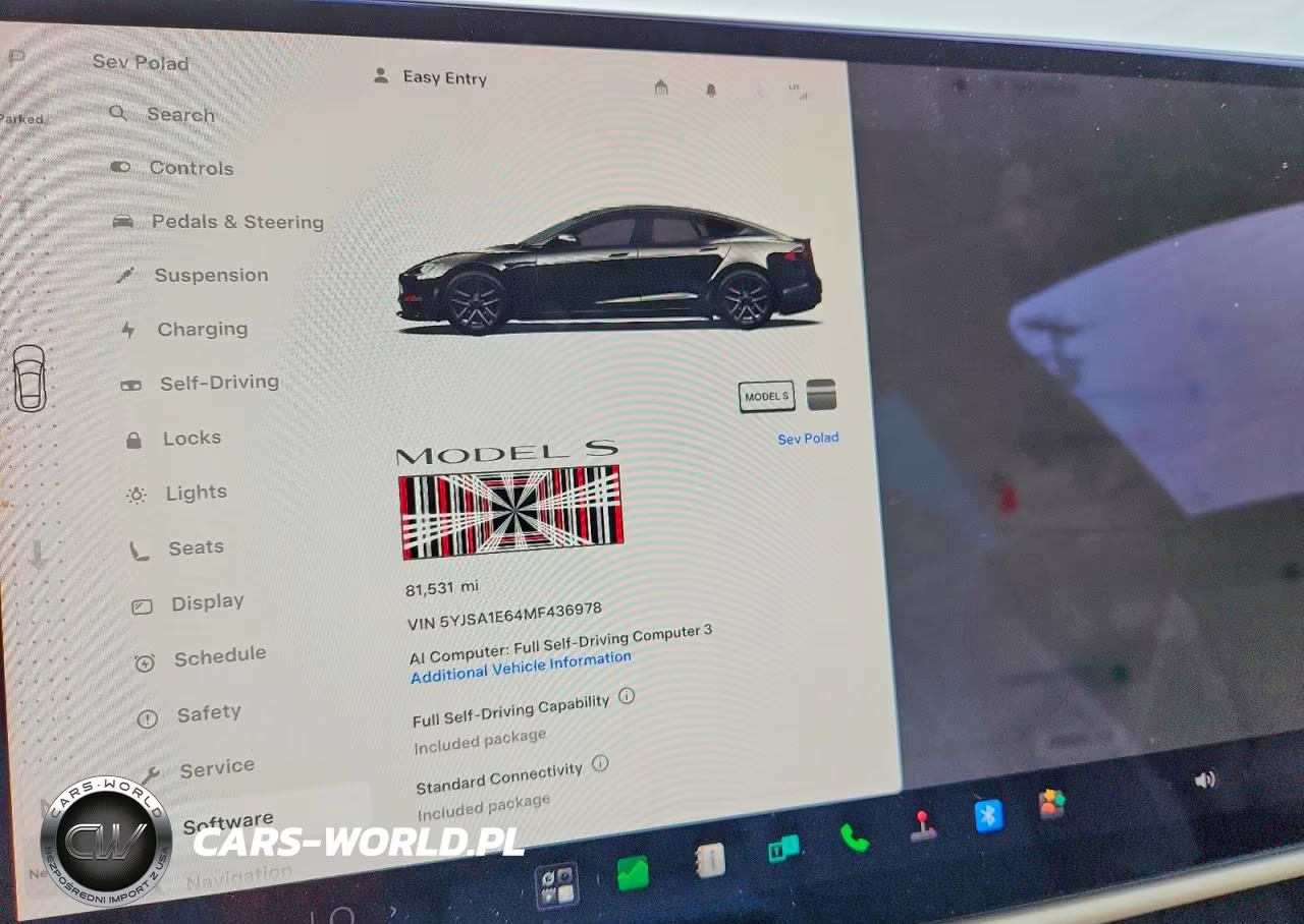 2021 Tesla Model S VIN:5YJSA1E64MF436978 - 9