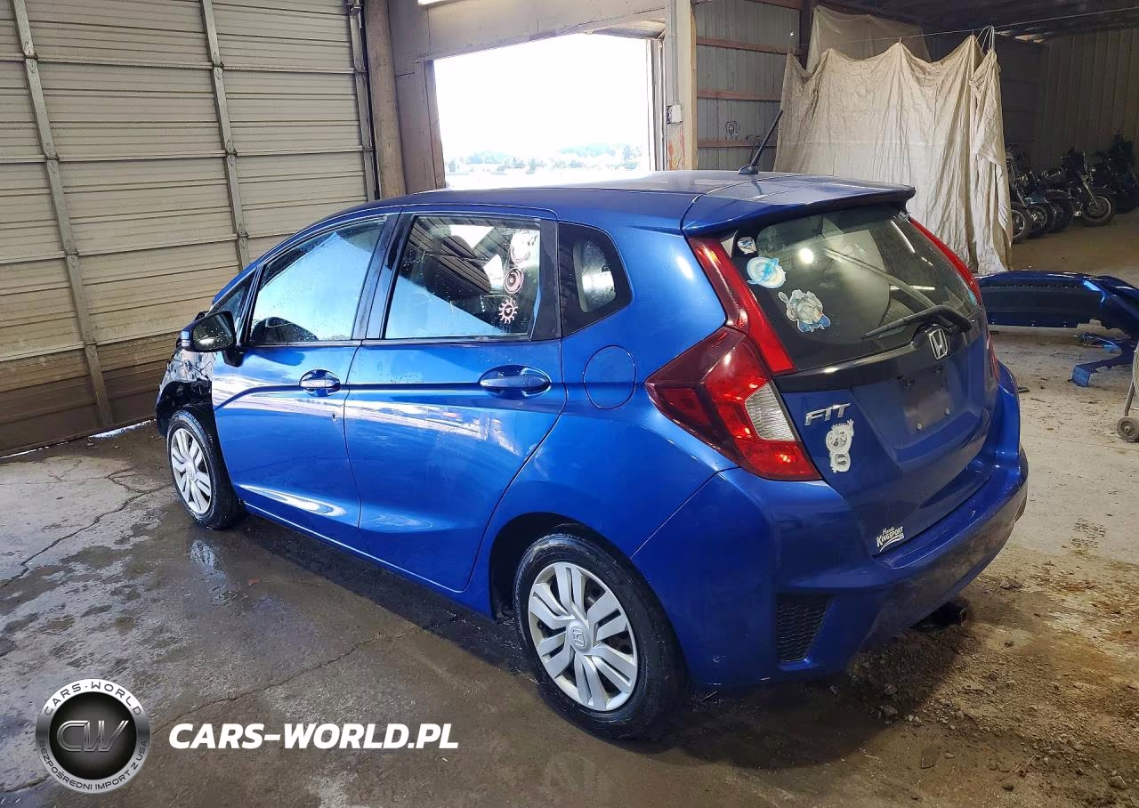 2016 Honda Fit Lx VIN:JHMGK5H55GX023280 - 2