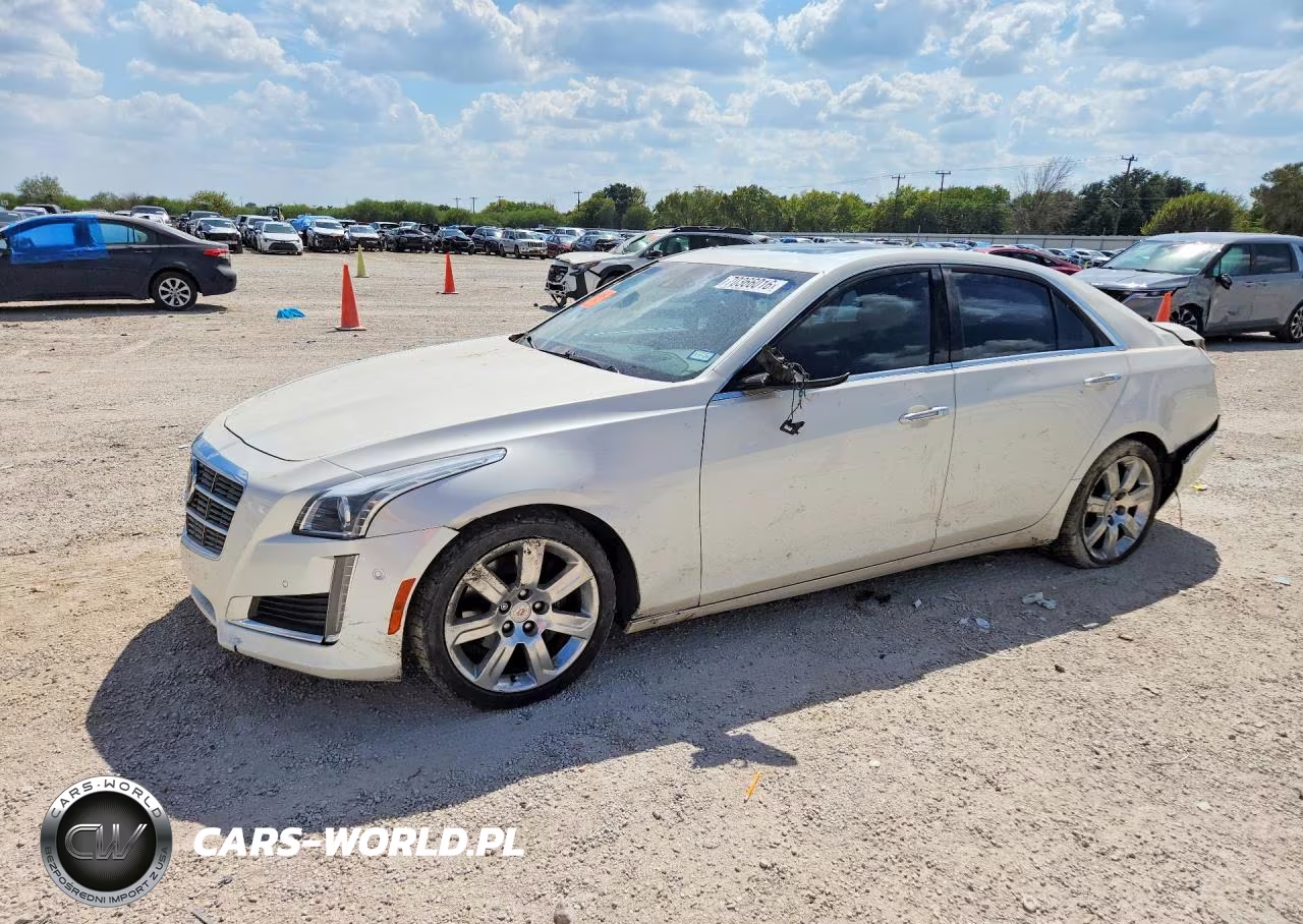 2014 Cadillac Cts Premium Collection VIN:1G6AT5S37E0120467 - 1