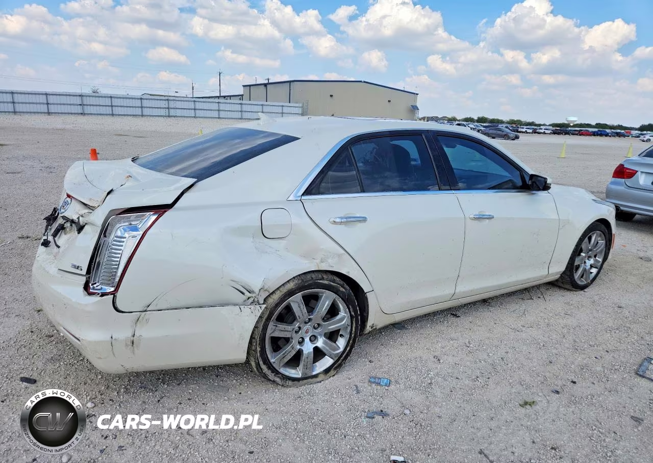 2014 Cadillac Cts Premium Collection VIN:1G6AT5S37E0120467 - 3