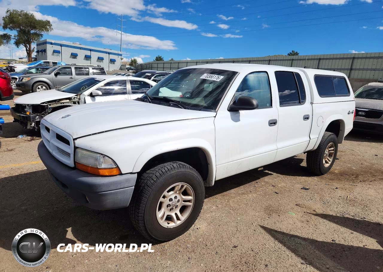 2003 Dodge Dakota Quad Sport VIN:1D7HG38X83S232930 - 1
