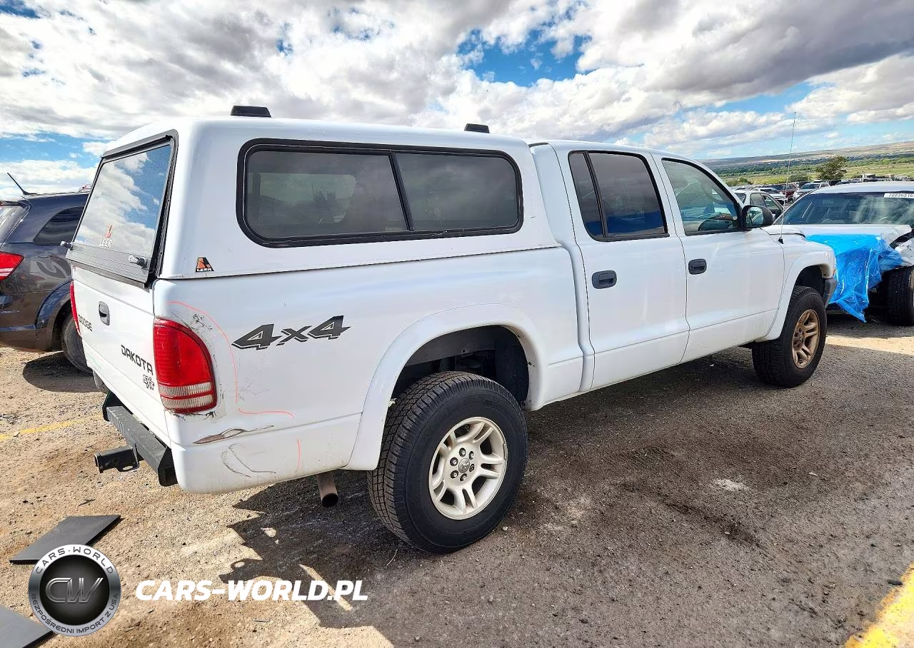 2003 Dodge Dakota Quad Sport VIN:1D7HG38X83S232930 - 3
