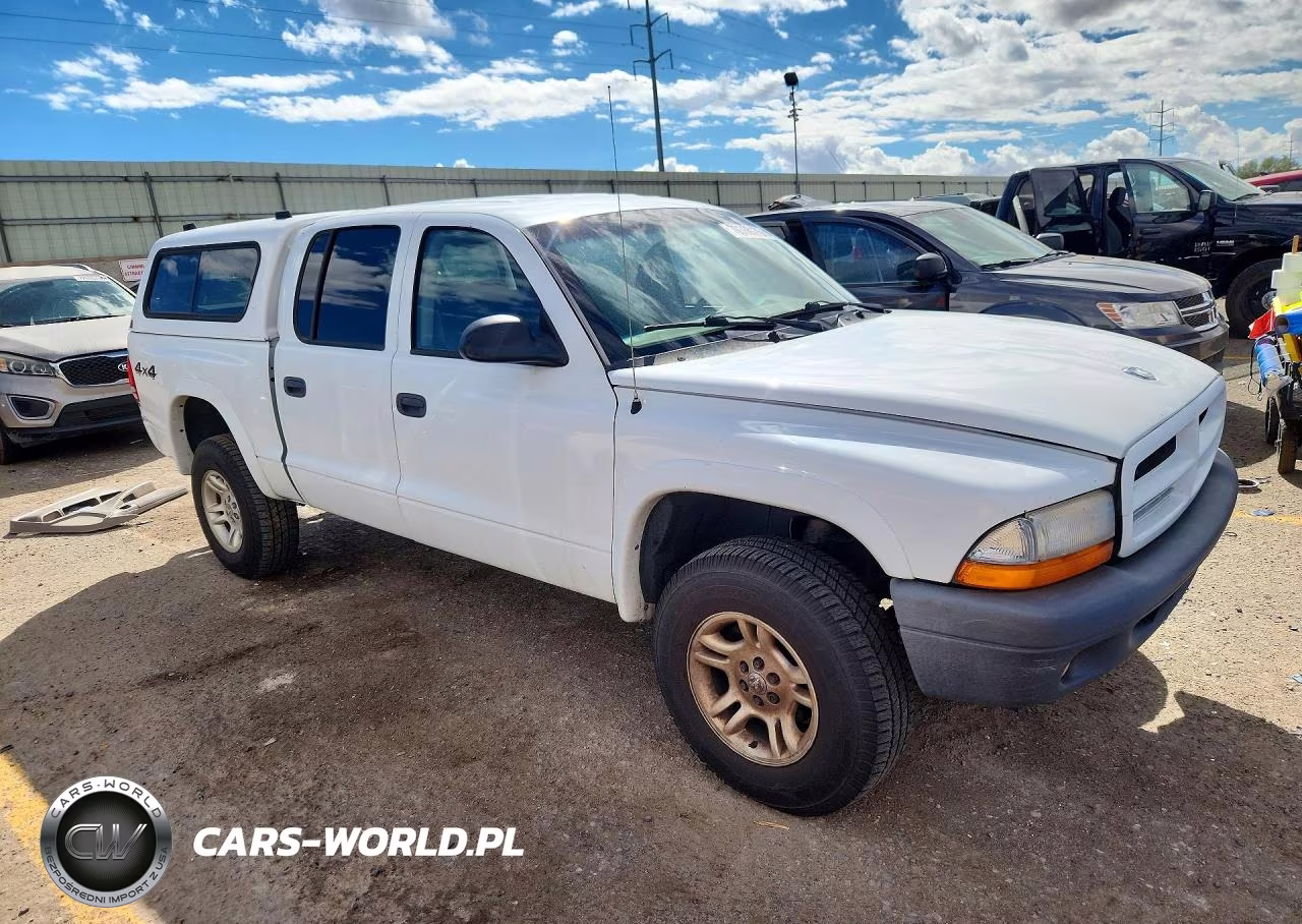 2003 Dodge Dakota Quad Sport VIN:1D7HG38X83S232930 - 4