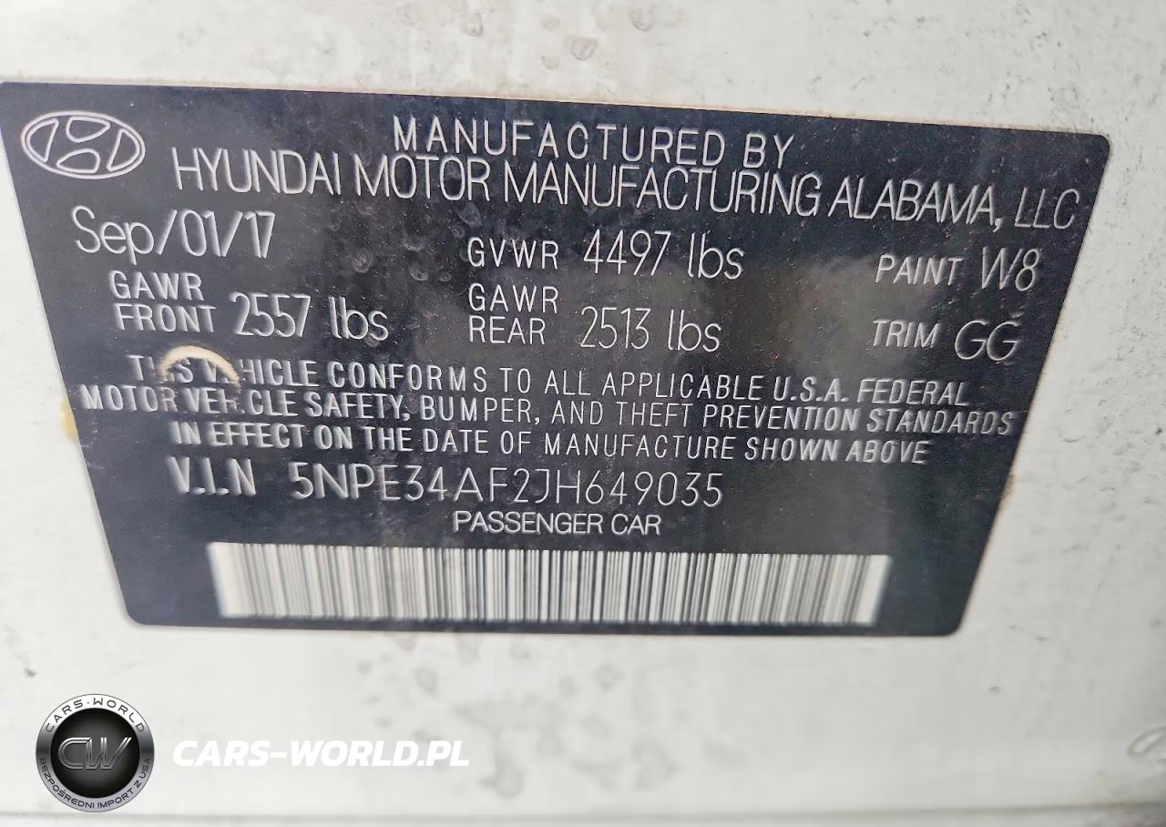 2018 Hyundai Sonata Sel VIN:5NPE34AF2JH649035 - 12