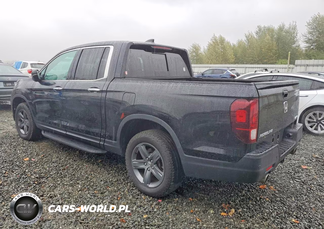 2022 Honda Ridgeline Rtl VIN:5FPYK3F76NB019476 - 2