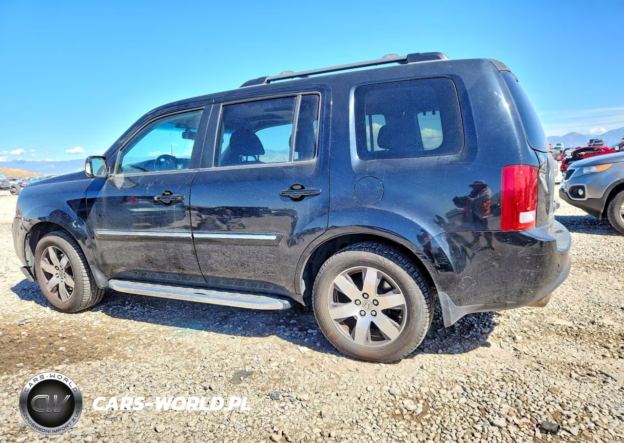 2012 Honda Pilot Touring VIN:5FNYF4H92CB081598 - 2