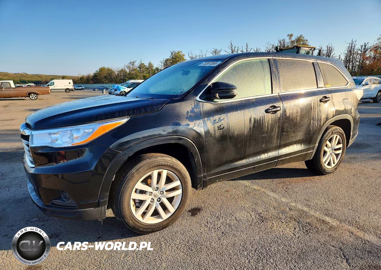 2015 Toyota Highlander Le VIN:5TDZARFH1FS013173 - 1