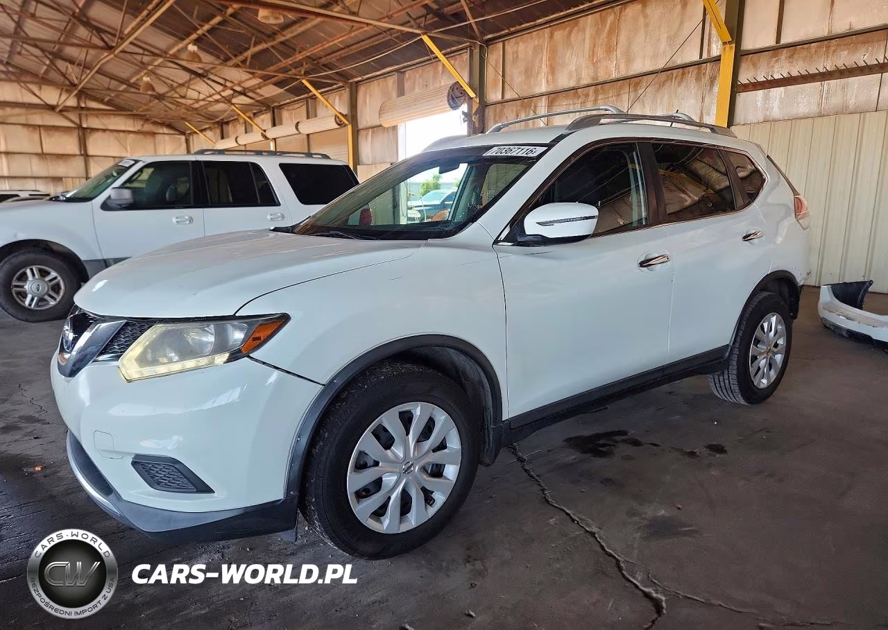 2016 Nissan Rogue S VIN:KNMAT2MT8GP710468 - 1